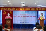 BS.CKII Trịnh Ngọc Hiệp - Phó Giám đốc Sở Y tế tỉnh Khánh Hòa  phát biểu chào mừng Hội thảo