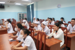 Thông tin về tập huấn cho toàn thể nhân viên y tế cách mã hóa bệnh tật theo “Bảng phân loại quốc tế mã hóa bệnh, nguyên nhân tử vong ICD-10 và hướng dẫn mã hóa bệnh tật theo ICD-10 tại các cơ sở khám bệnh, chữa bệnh” tại Bệnh viện Ung bướu Khánh Hòa
