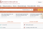 Nộp hồ sơ, tra cứu, theo dõi tình trạng hồ sơ trên https://dichvucong.gov.vn
